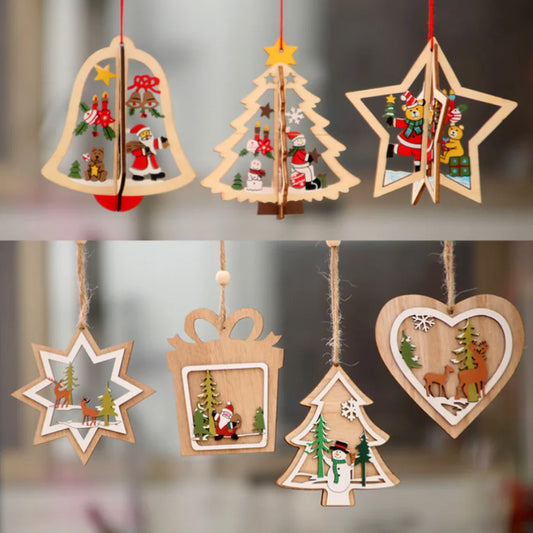 Christmas Wooden Decorations