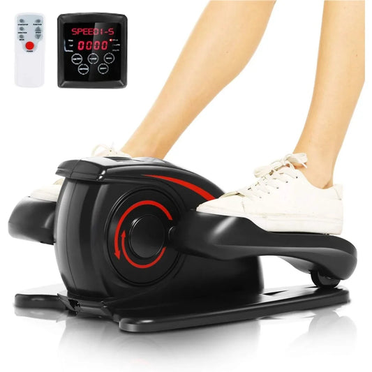 Under Desk Elliptical Machine, Leg Exercise Pro Machine Pedal Exerciser for Seniors as Seen on TV Portable Leg Exerciser